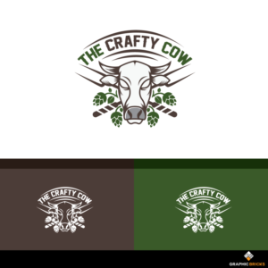 The Crafty Cow | Design de Logo par Graphic Bricks