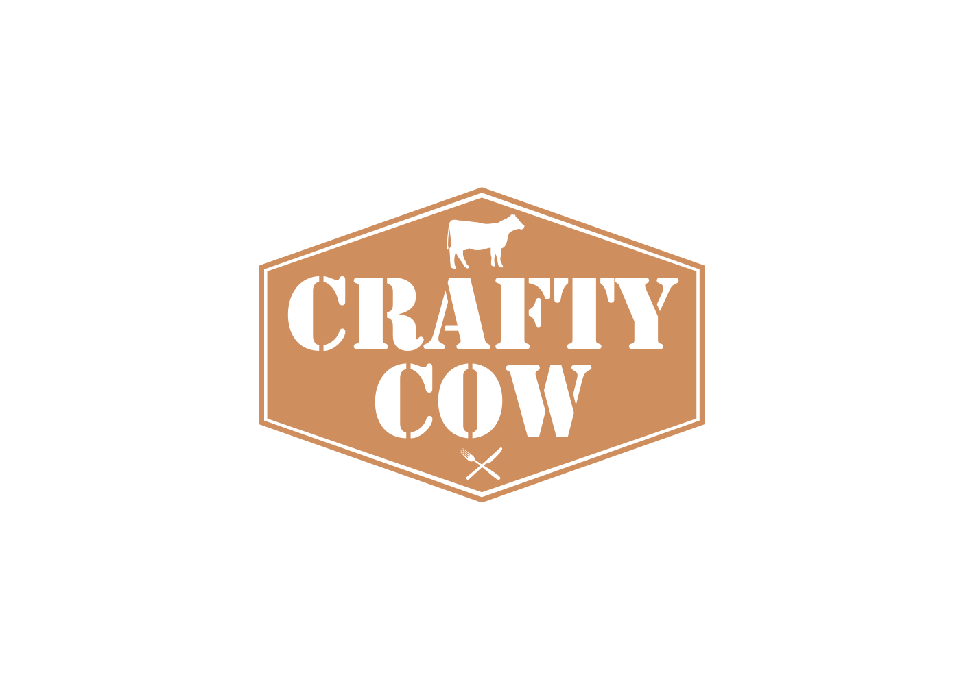 Logo Design by LunaCreative for The Crafty Cow | Design #16786623