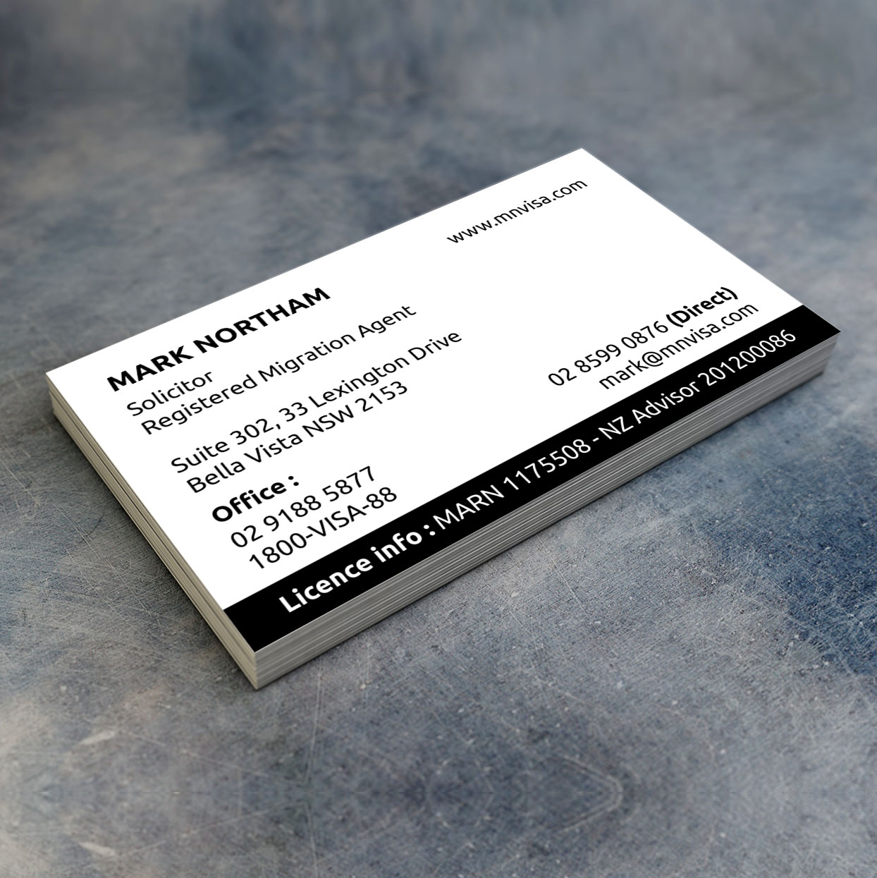 Business Card Design by BramDwi for Northam & Associates | Design #16762942