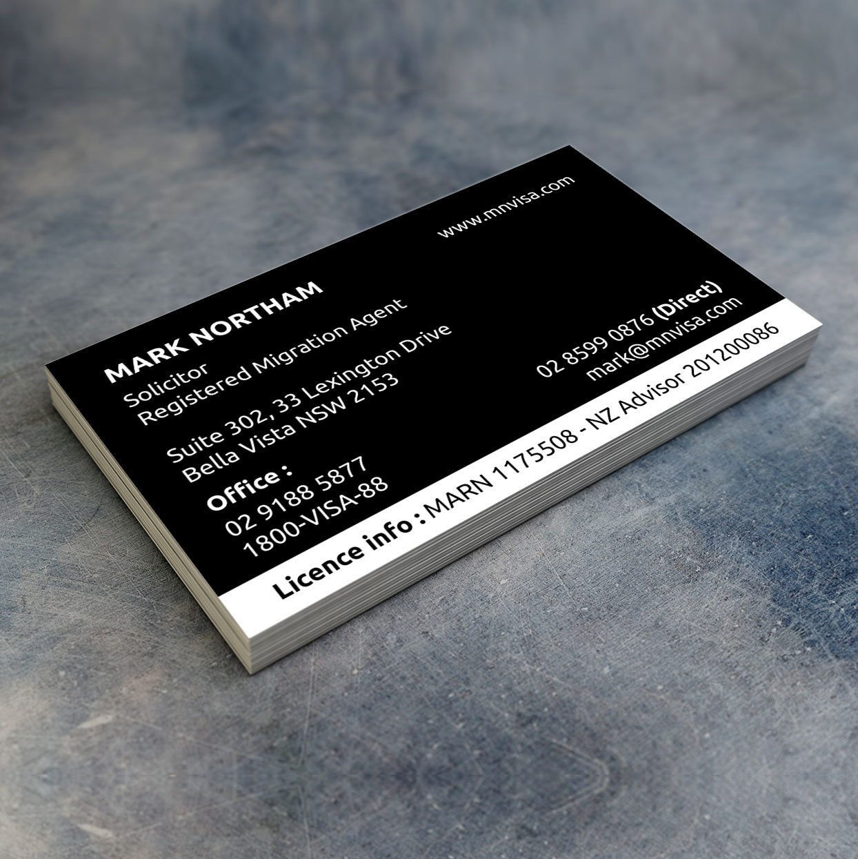 Business Card Design by BramDwi for Northam & Associates | Design #16762972