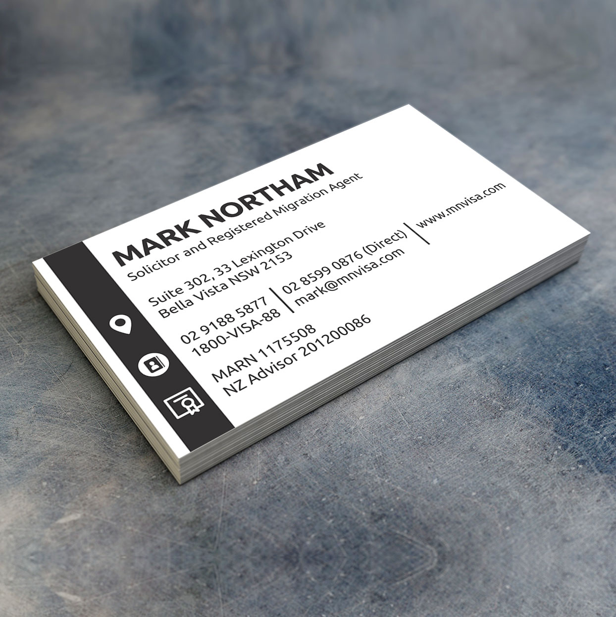 Business Card Design by BramDwi for Northam & Associates | Design #16763079