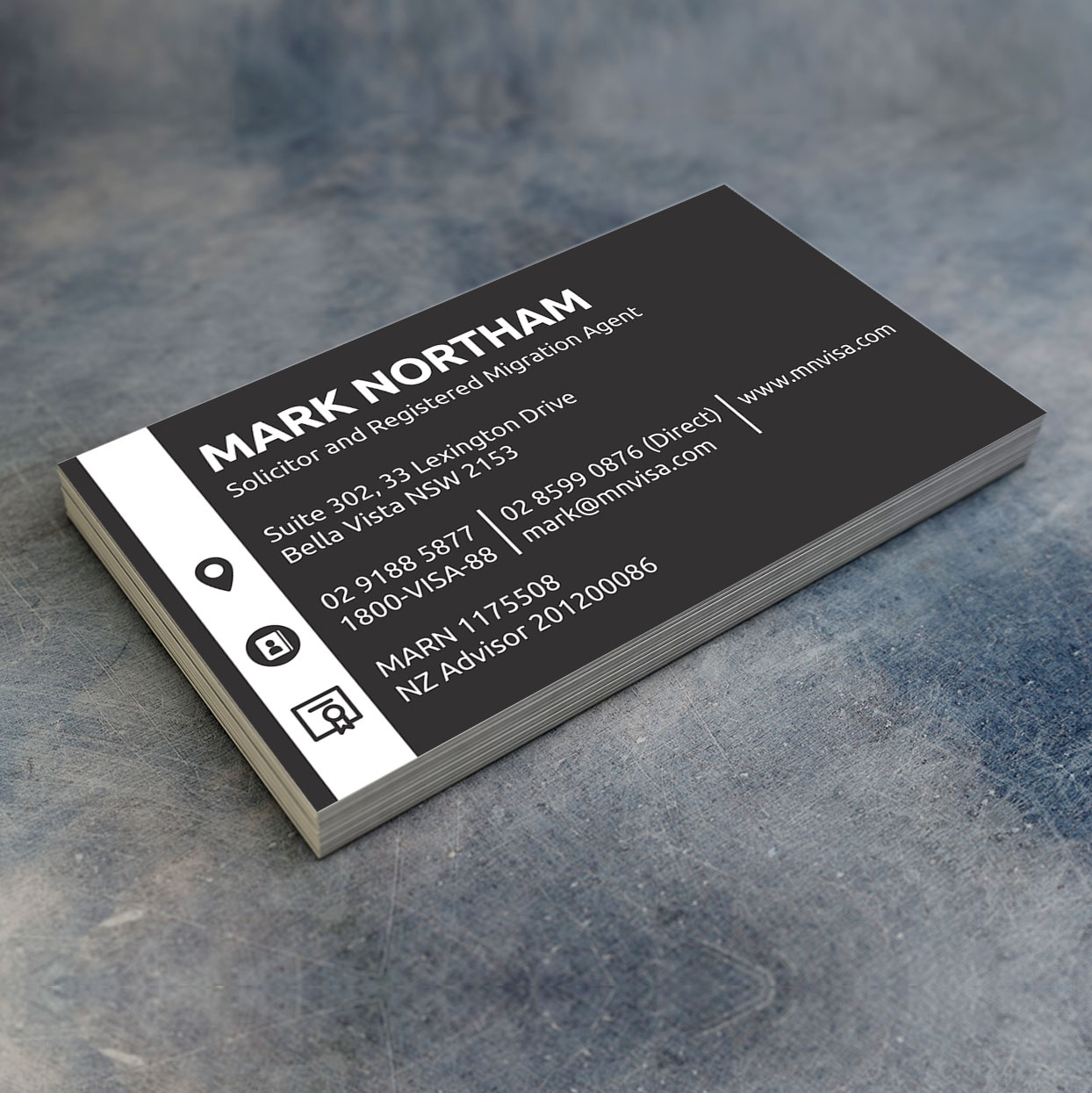Business Card Design by BramDwi for Northam & Associates | Design #16763097