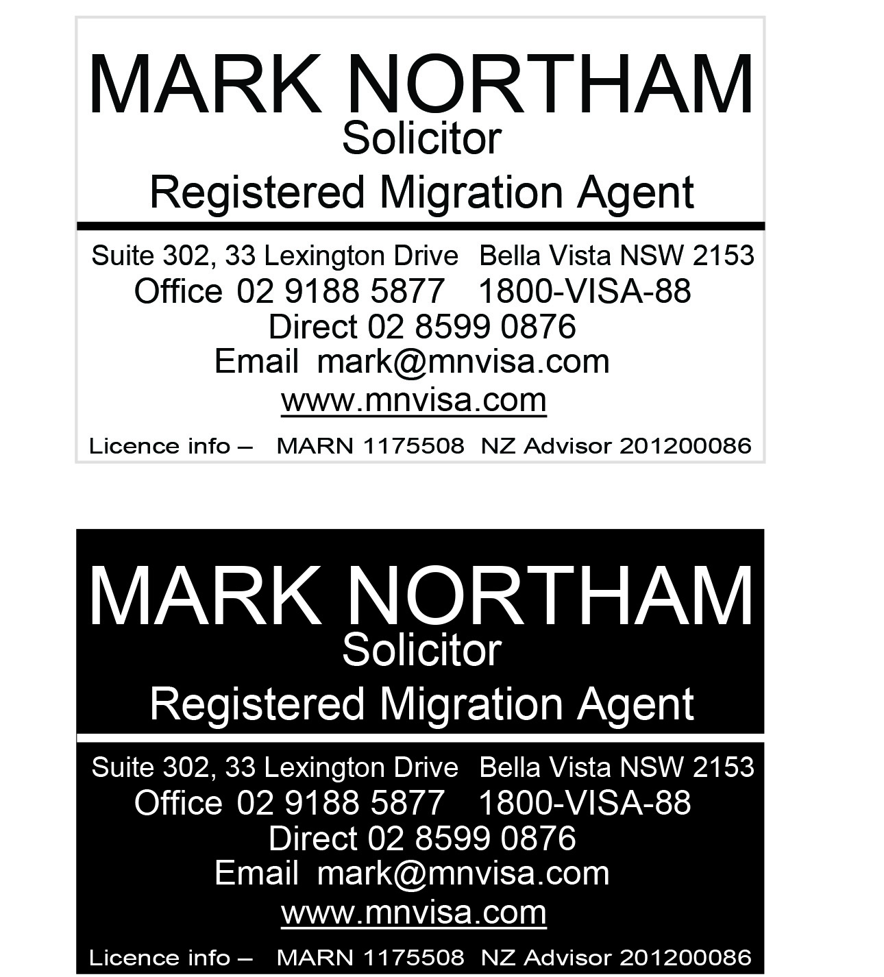 Business Card Design by daradiazam for Northam & Associates | Design #16759716