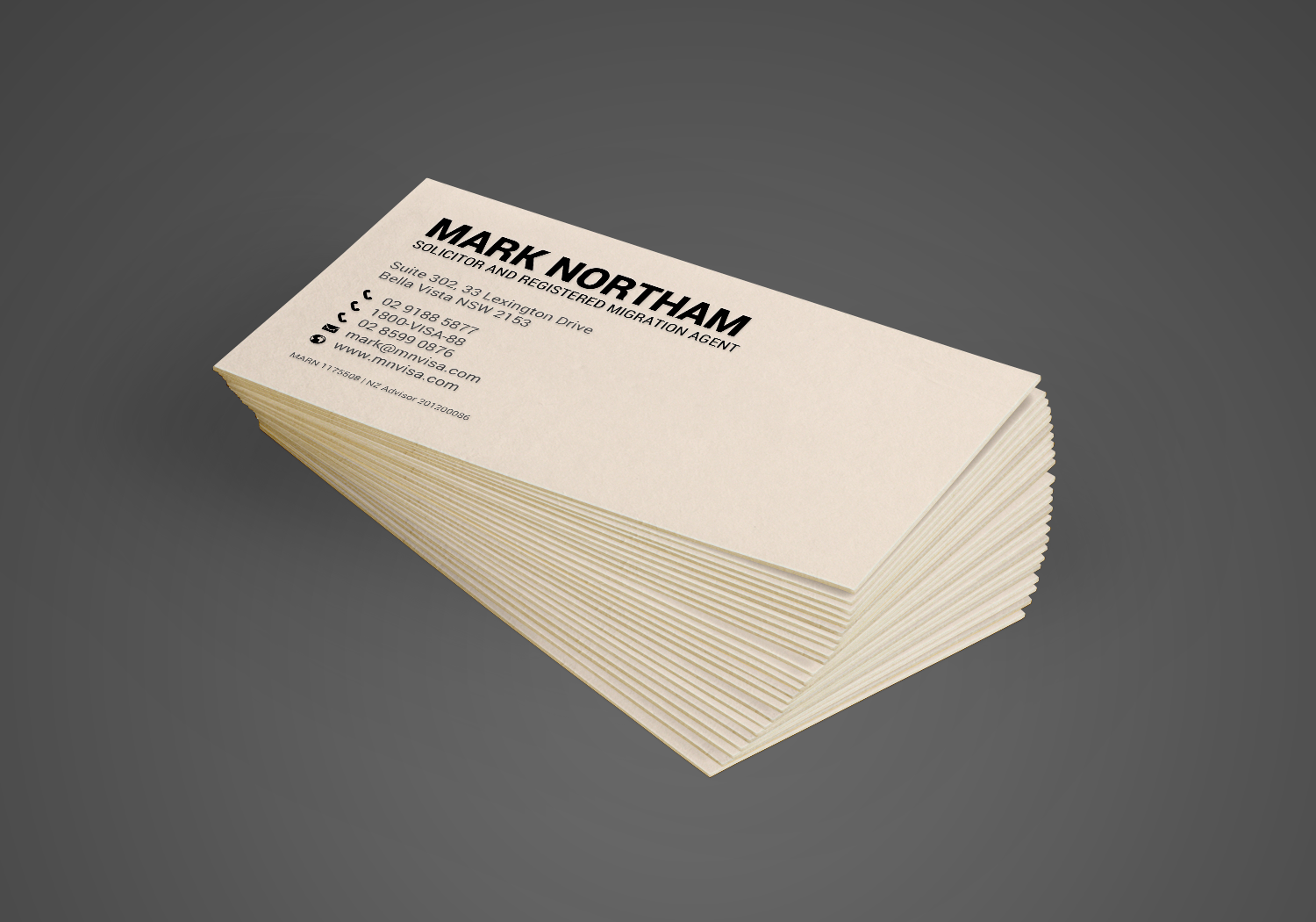 Business Card Design by chandrayaan.creative for Northam & Associates | Design #16768620