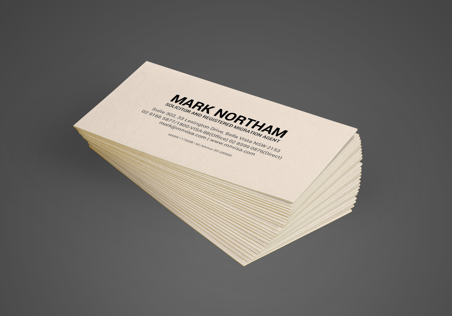 Business Card Design by chandrayaan.creative for Northam & Associates | Design #16768621