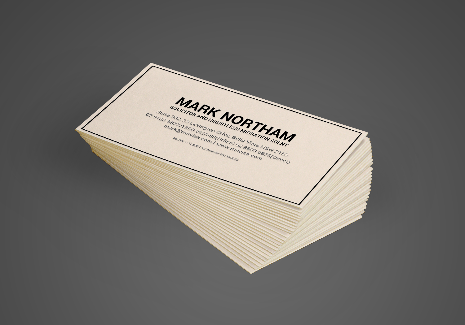 Business Card Design by chandrayaan.creative for Northam & Associates | Design #16768622