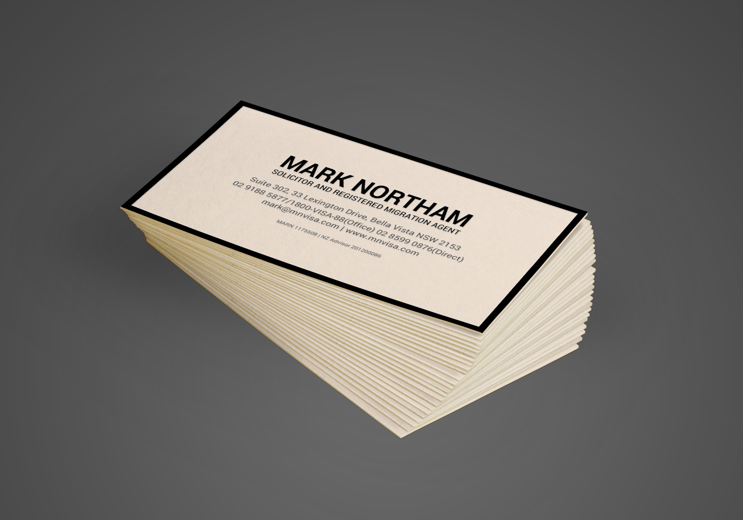 Business Card Design by chandrayaan.creative for Northam & Associates | Design #16768623