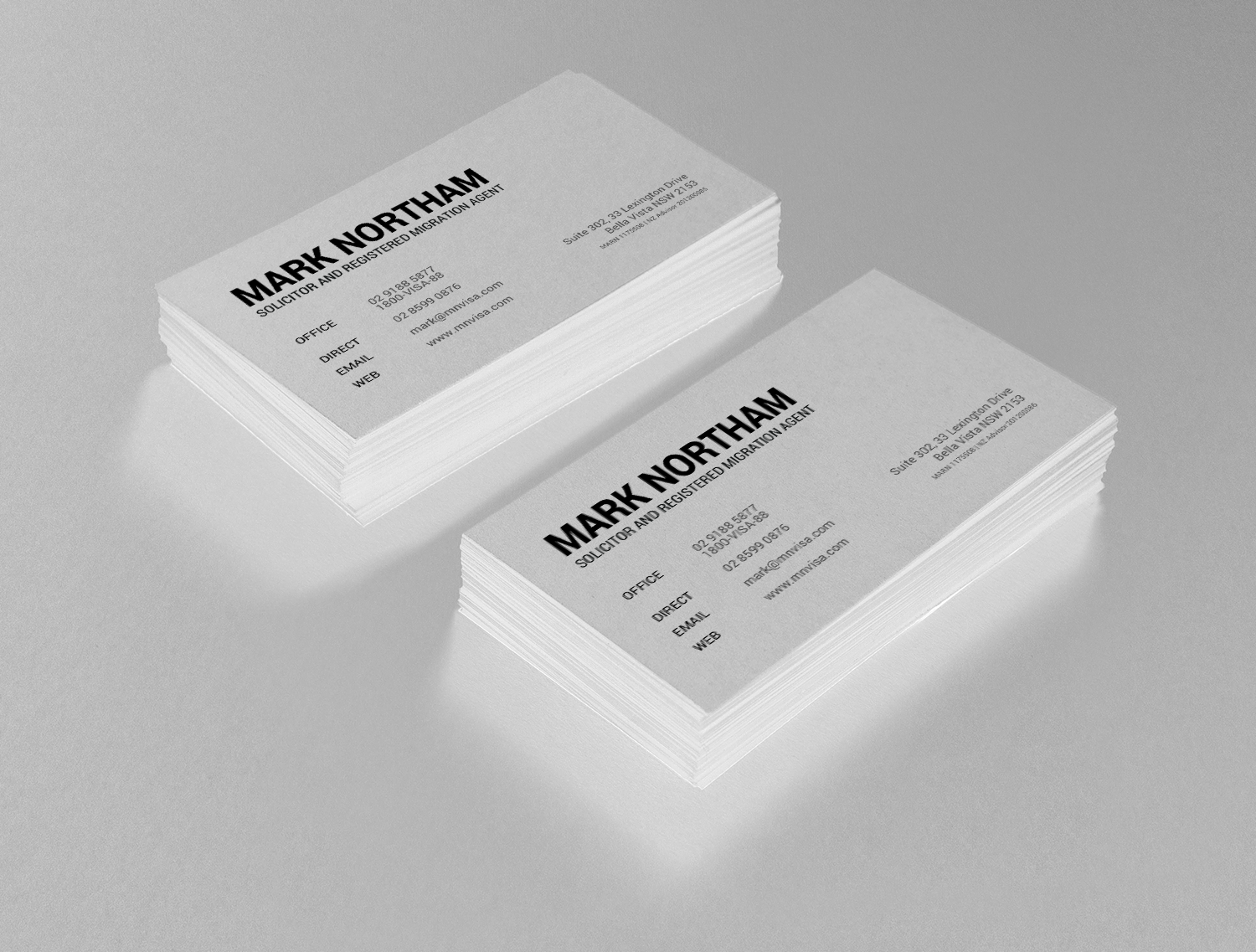 Business Card Design by chandrayaan.creative for Northam & Associates | Design #16769167