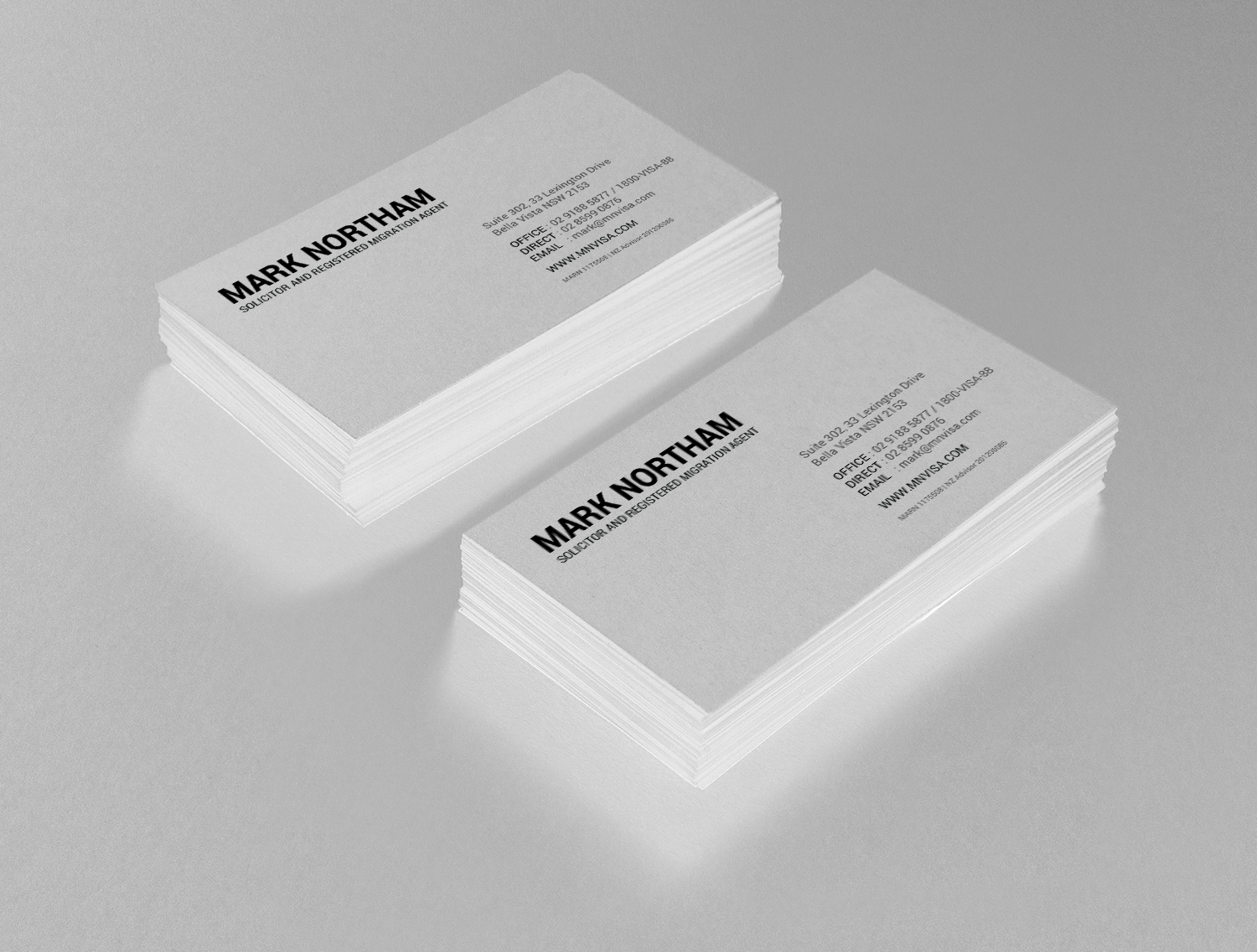 Business Card Design by chandrayaan.creative for Northam & Associates | Design #16769169