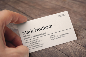 MN Solicitor Business Card | Design de Carte de Visite par moasis