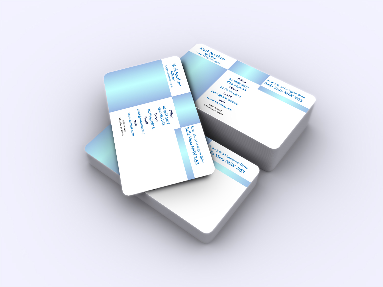 Design de Carte de Visite par A.STUDIO pour Northam & Associates | Design #16771205