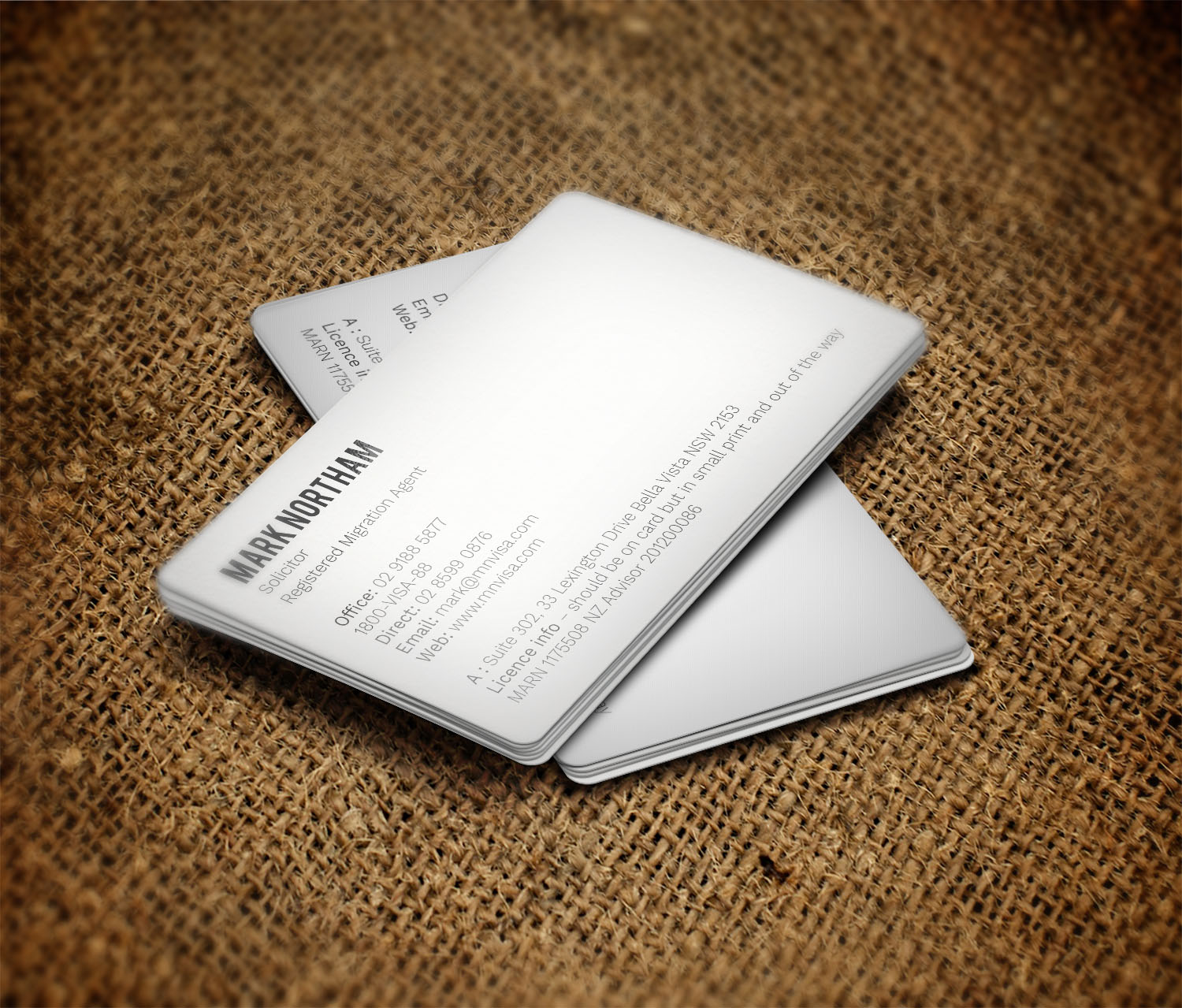 Business Card Design by Graphic Flame for Northam & Associates | Design #16769206