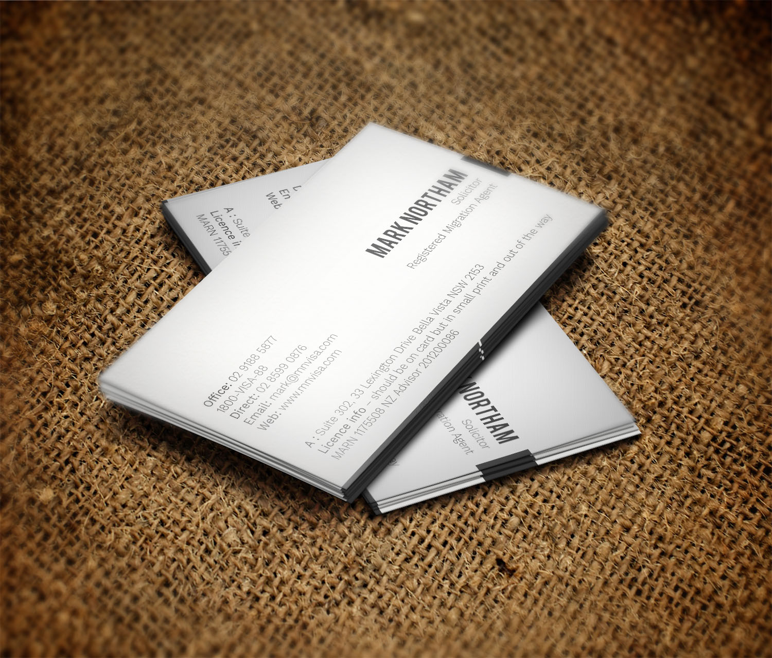Business Card Design by Graphic Flame for Northam & Associates | Design #16769210
