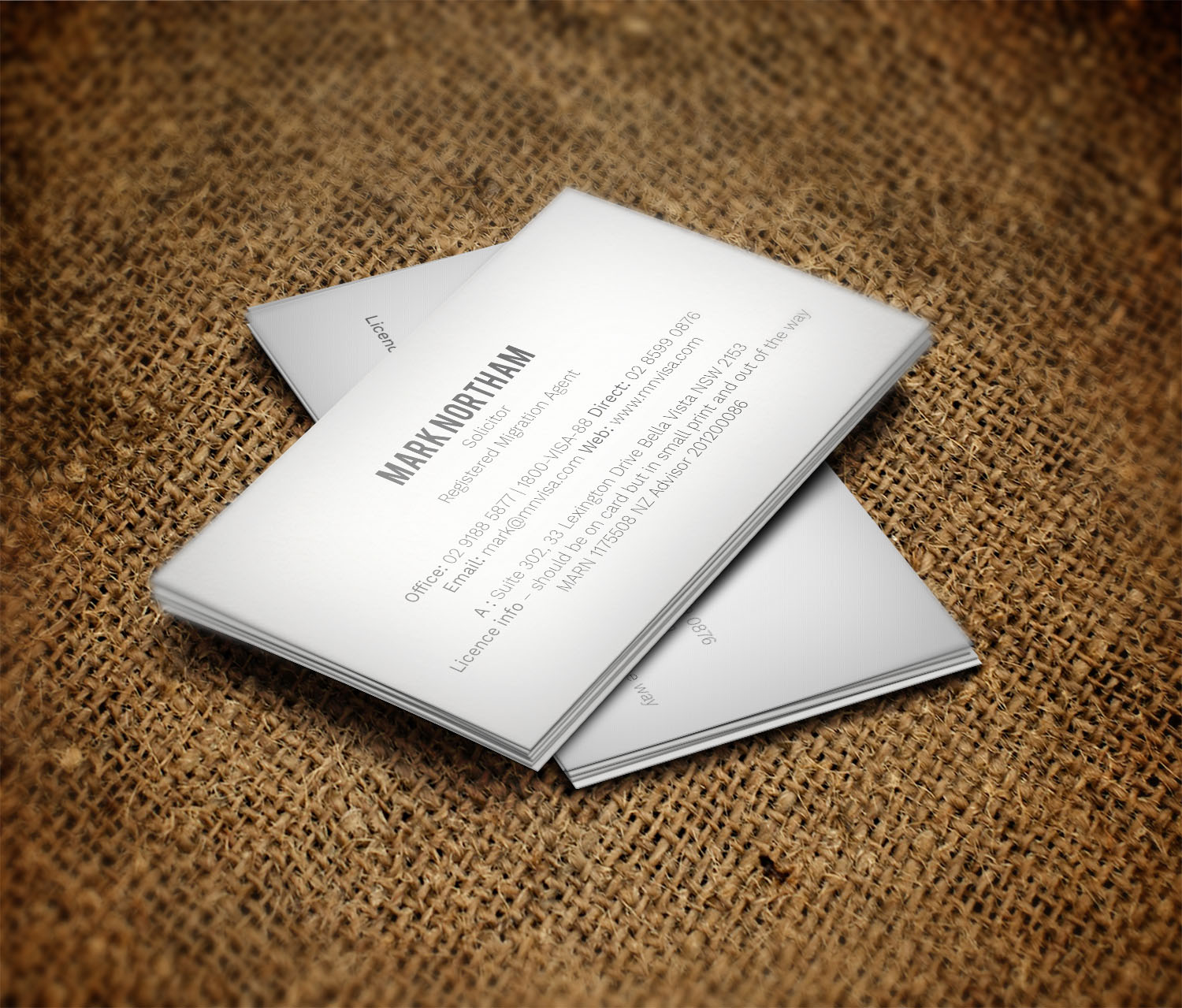 Business Card Design by Graphic Flame for Northam & Associates | Design #16769228