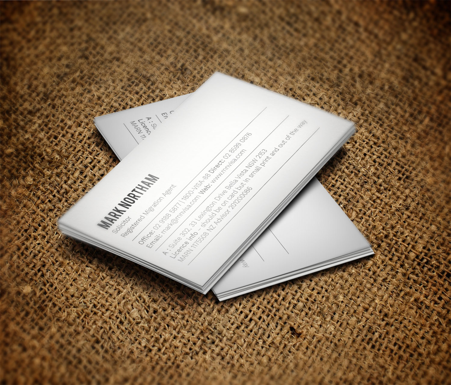 Business Card Design by Graphic Flame for Northam & Associates | Design #16769232