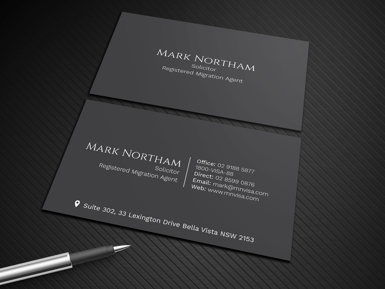 Business Card Design by Graphic Flame for Northam & Associates | Design #16830186