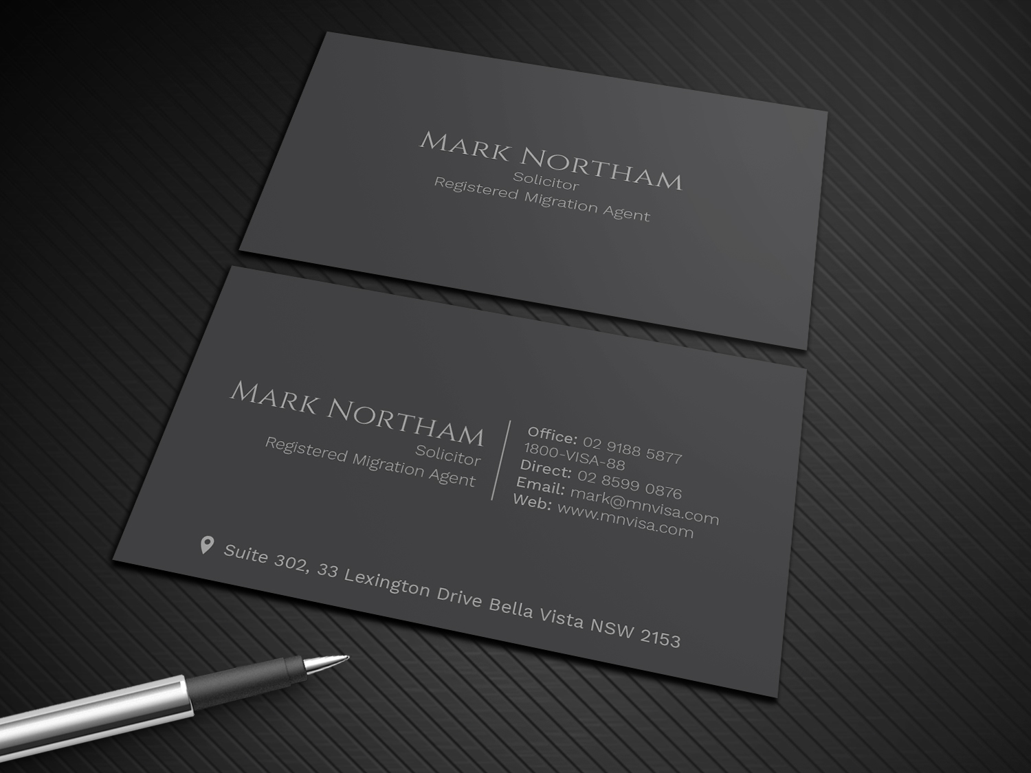 Business Card Design by Graphic Flame for Northam & Associates | Design #16830187