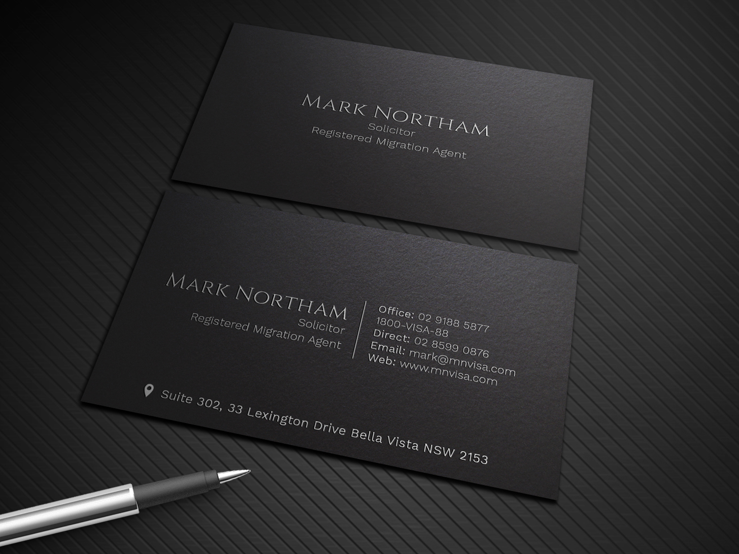 Business Card Design by Graphic Flame for Northam & Associates | Design #16830189