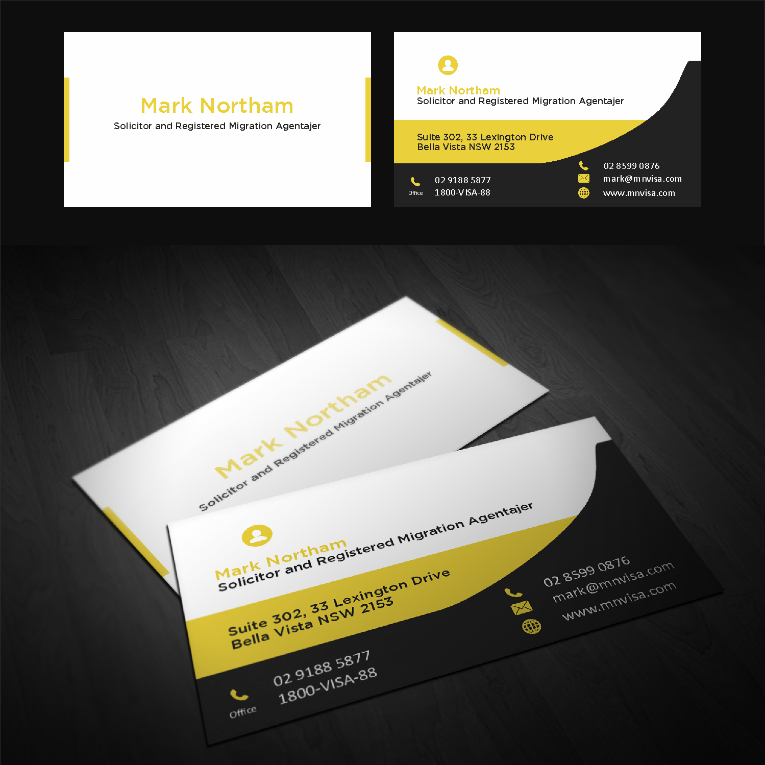 Business Card Design by Gudio.id for Northam & Associates | Design #16781020