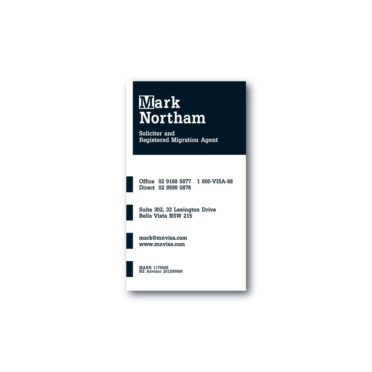 Business Card Design by billymalenfant for Northam & Associates | Design #16764337