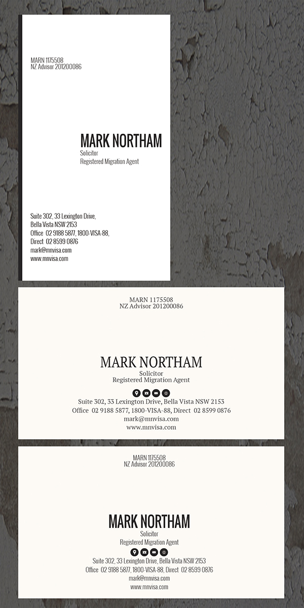 Business Card Design by Bmarketsmart for Northam & Associates | Design #16775581