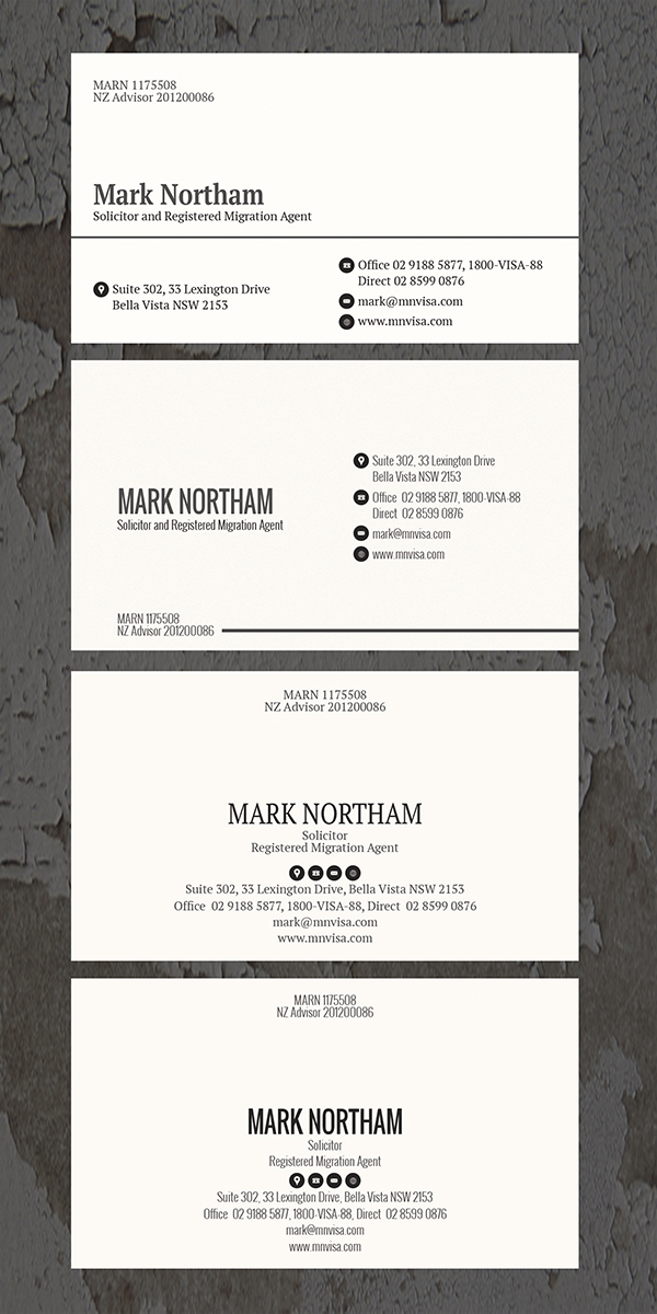Business Card Design by Bmarketsmart for Northam & Associates | Design #16775592