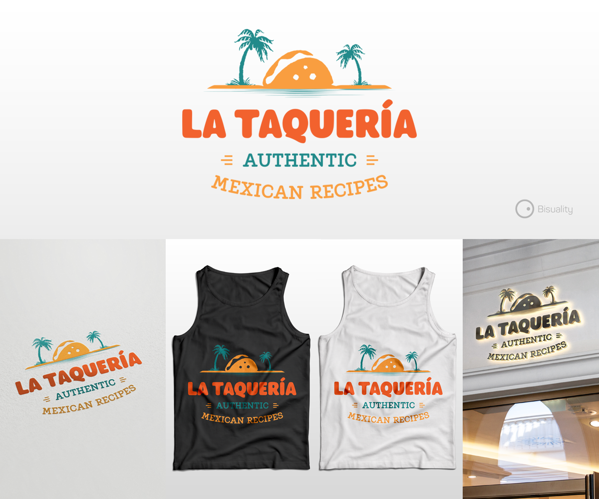 Logo Design by Bisuality for La Taquería | Design: #16764742