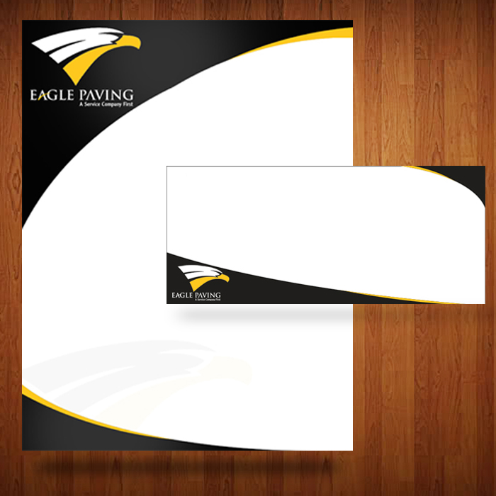 Design de Papeterie par James Sylvester pour Eagle Paving | Design #613573