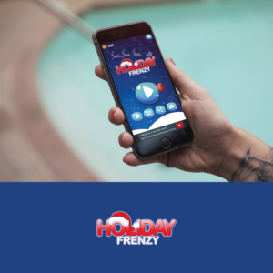 HOLIDAY FRENZY | Logo Design by BRAT Studio