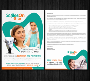 Mobile Dental services for School Students | Diseño de Flyer por ecorokerz