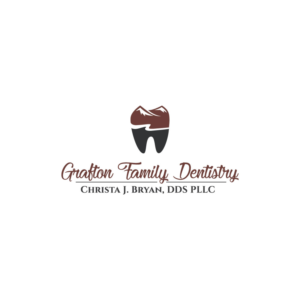 Grafton Family Dental Christa J. Bryan, DDS PLLC | Logo Design by ecorokerz