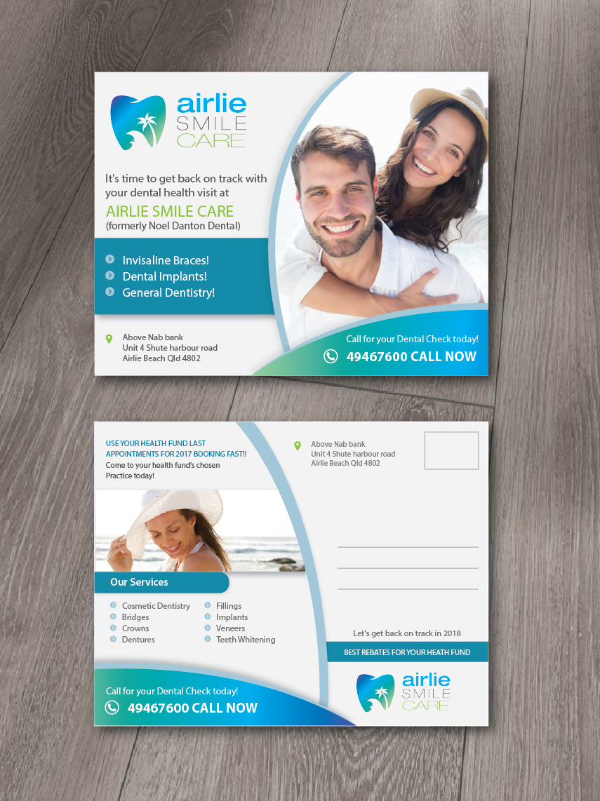 Postcard Design by alex989 for this project | Design #16970326
