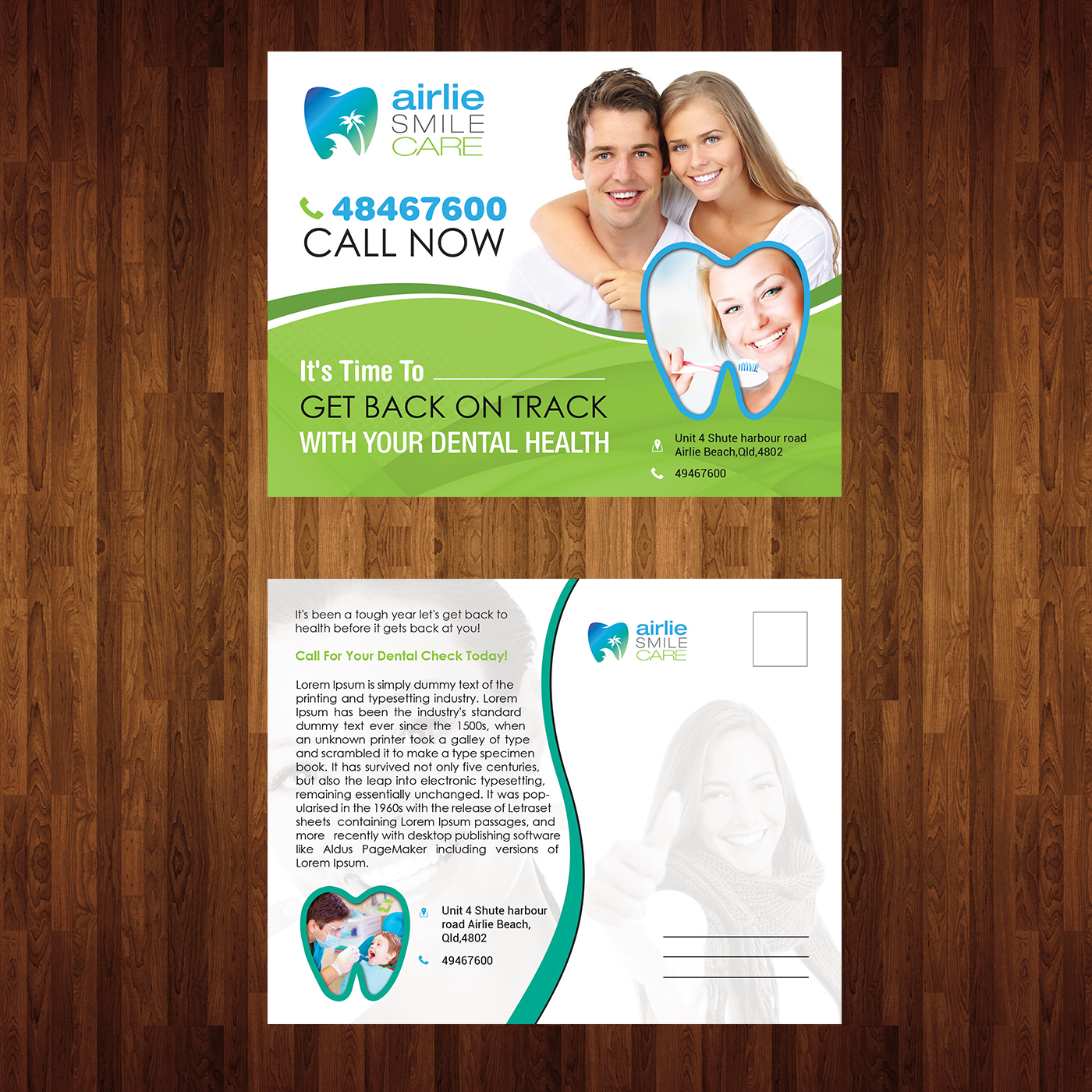 Postcard Design by creative.bugs for this project | Design #16770078