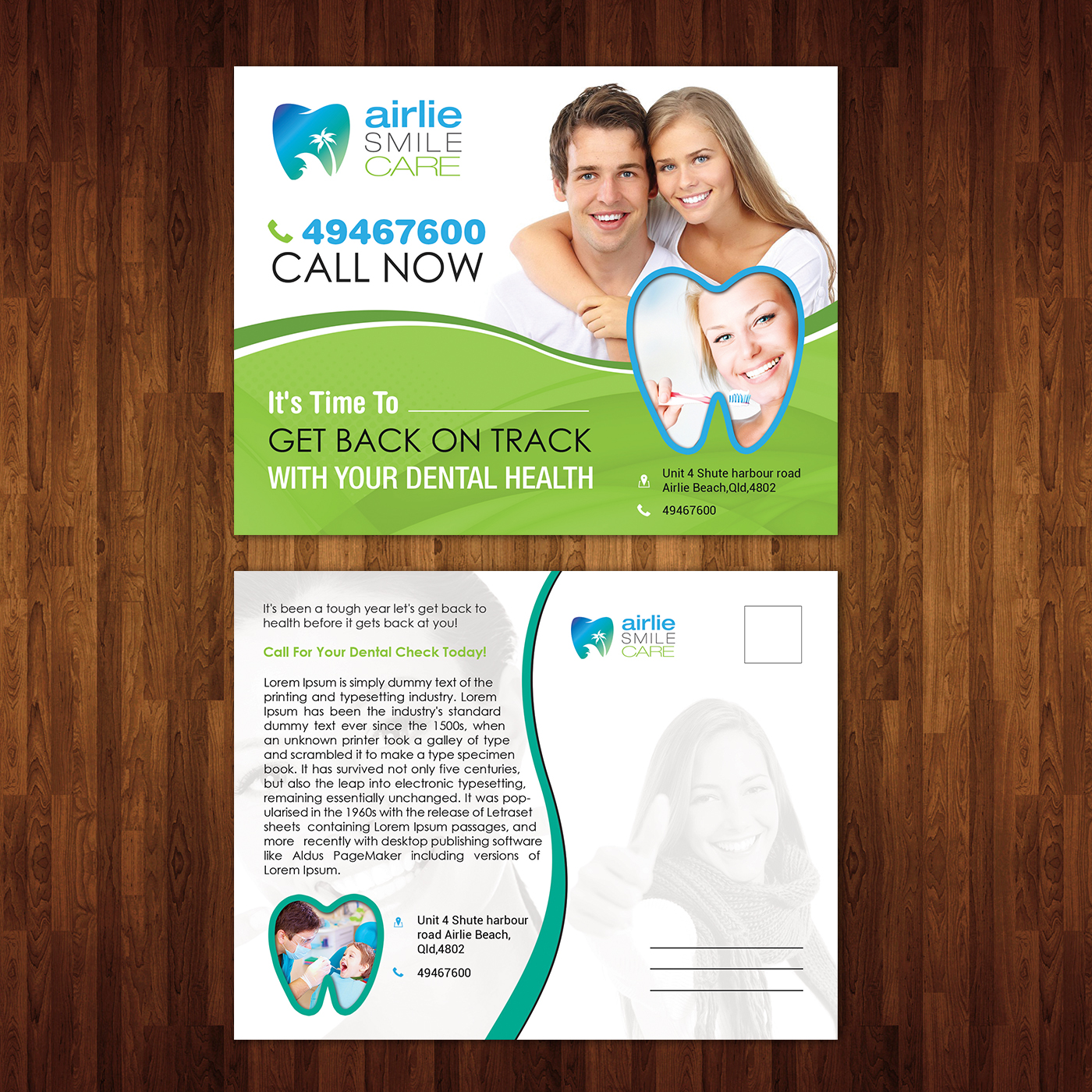 Postcard Design by creative.bugs for this project | Design #16970200