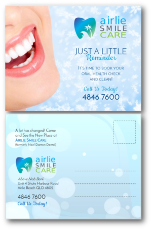 Missed checkup for a dental appointment | Postcard Design by citygirl17