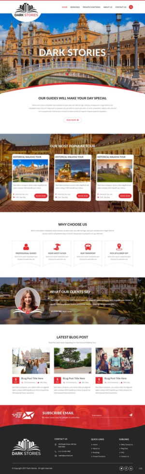 Web Design par pb pour Dark Stories Pty Ltd | Design : #16812966