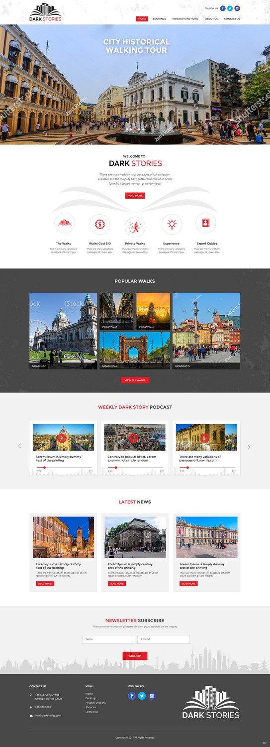 Web-Design von pb für Dark Stories Pty Ltd | Design #16812983