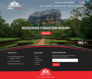 Web Design par pb pour Dark Stories Pty Ltd | Design : #16855122