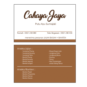 Business Card Design by desyadnyaswari for this project | Design #16879001