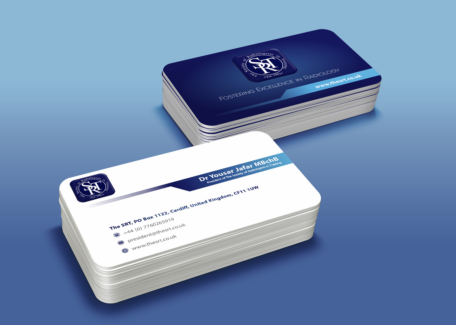 Business Card Design by Petter Goms for The Society of Radiologists in Training  | Design #16783285