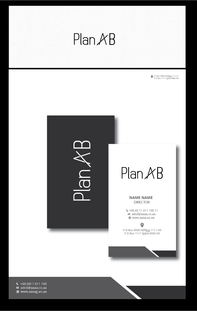 Logo Design by zebronicgraphic for Plan A B | Design #16783240