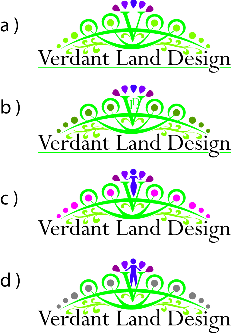 Logo Design by DRAWS Myxmedia Solutions for Verdant Land Design | Design #42398
