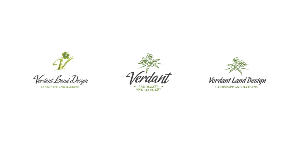 Logo Design by Alejandro Guatelli for Verdant Land Design | Design #42527