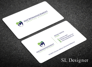 Business Card Design by SL Designer for MacroManagement Practice Guidance | Design: #16977012