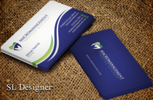 Business Card Design by SL Designer for MacroManagement Practice Guidance | Design: #16983357