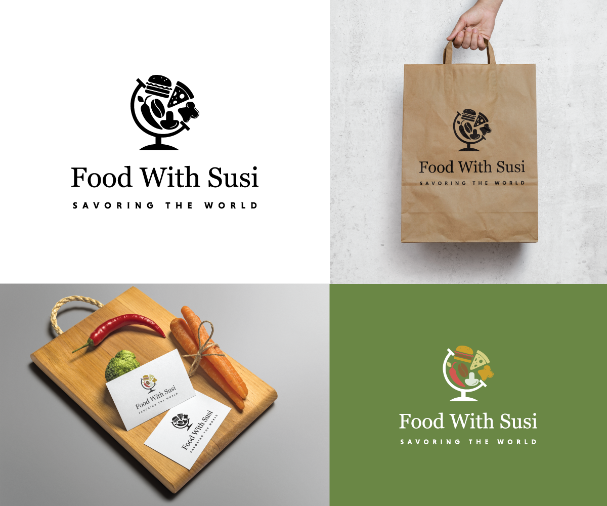 Logo Design by Farmiza for Food with Susi | Design #16949749