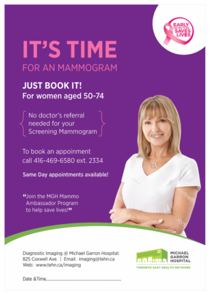 Screening Mammography flyer for patients | Flyer-Design von D Creative