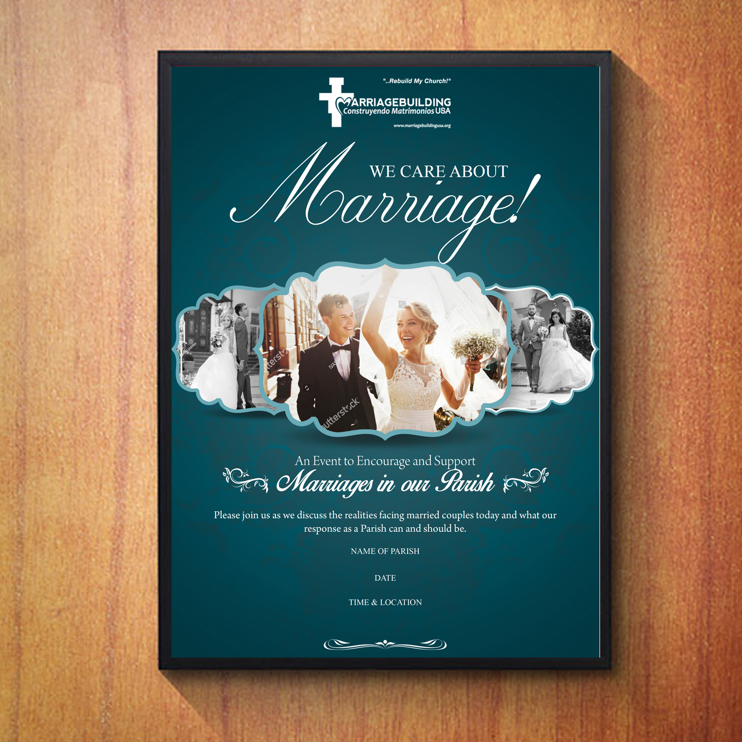 Diseño de Flyer por debdesign para MarriageBuilding USA | Diseño #16783361