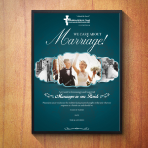 Diseño de Flyer por debdesign para MarriageBuilding USA | Diseño: #16783361
