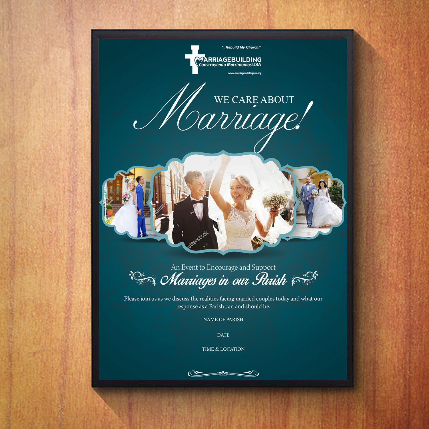 Diseño de Flyer por debdesign para MarriageBuilding USA | Diseño #16783362